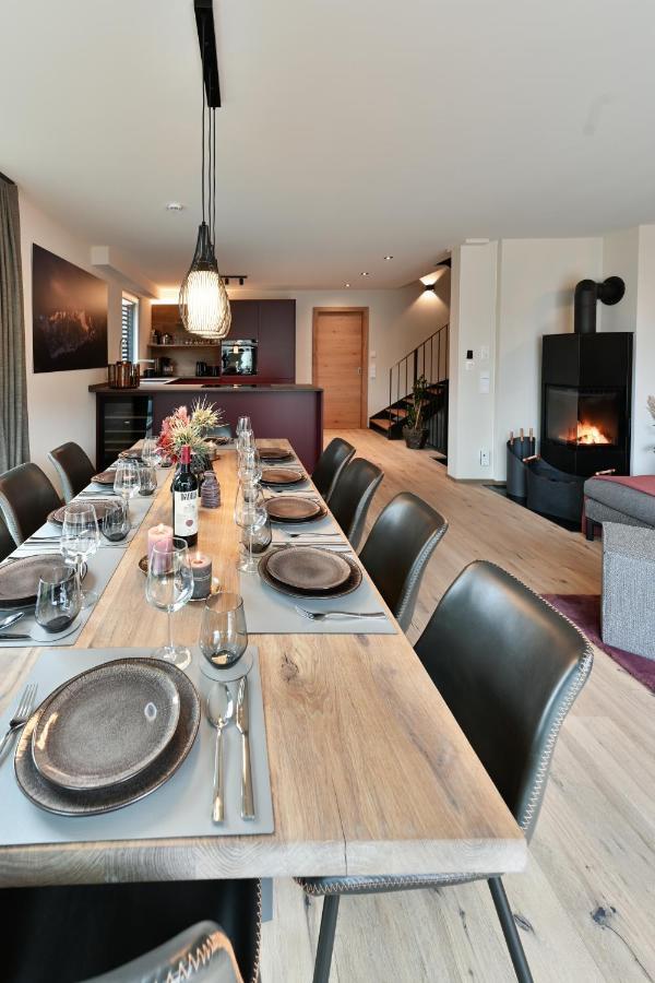 Boutique Chalets Alpi - Private Sauna & Cinema 加爾米施-帕滕基興 外观 照片