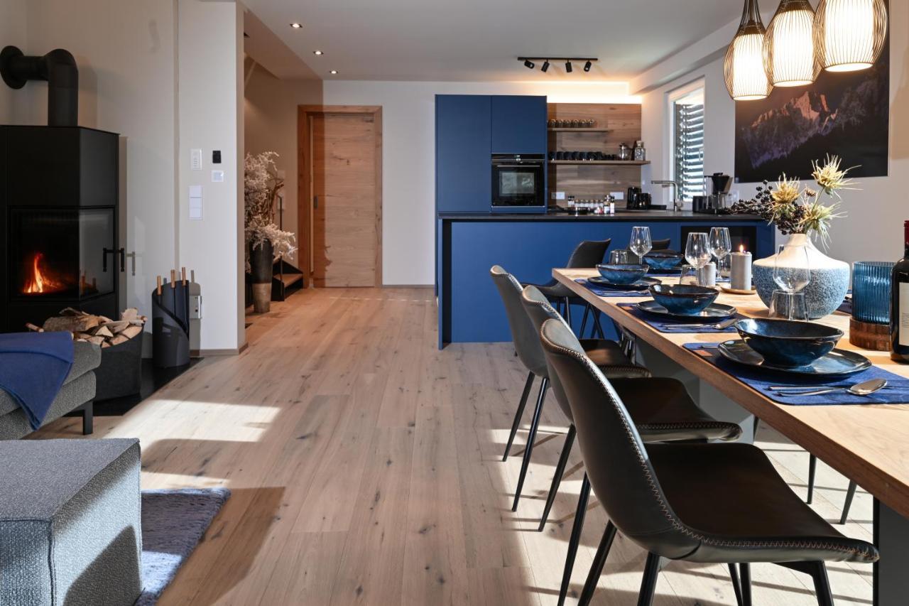 Boutique Chalets Alpi - Private Sauna & Cinema 加爾米施-帕滕基興 外观 照片